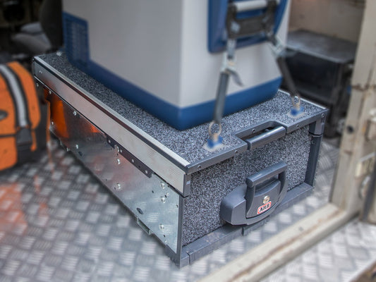 Outback Modular Schublade, mit Auszug, 535x1045x280 (Außen in mm), grau