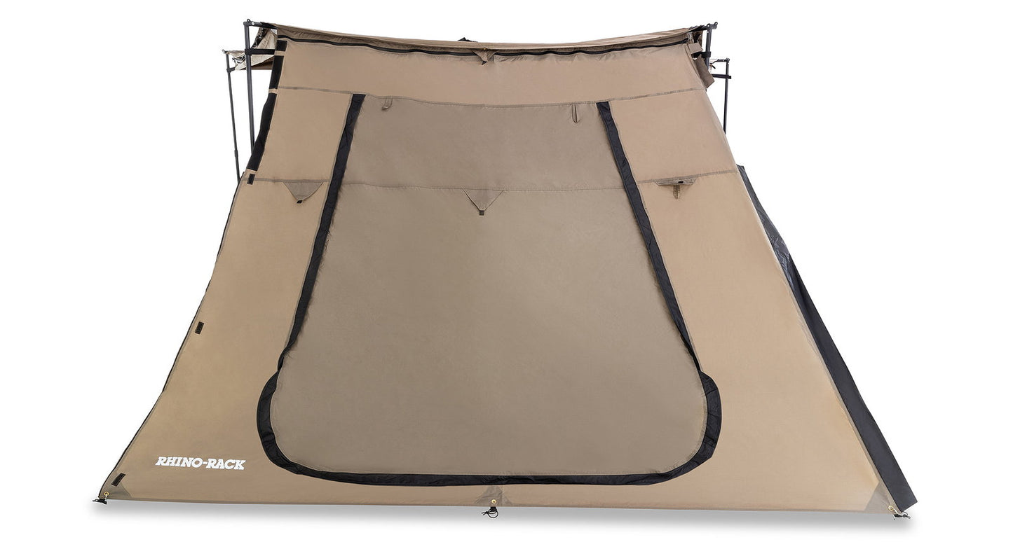 Rhino Rack Seitenteil (1) für Batwing Compact Markise, mit großer Öffnung
