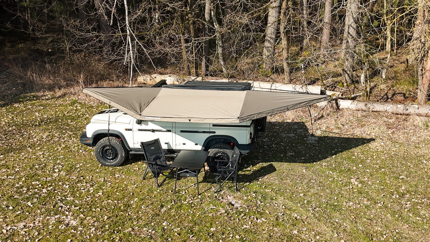 Rhino Rack Batwing 180 freitragende Markise, inkl. Halter