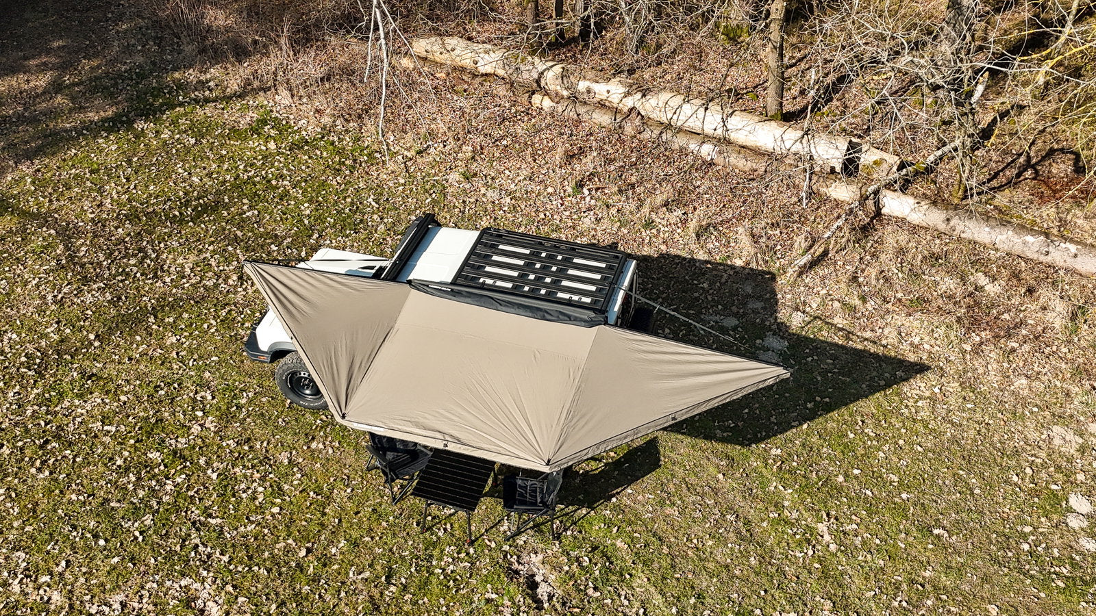Rhino Rack Batwing 180 freitragende Markise, inkl. Halter