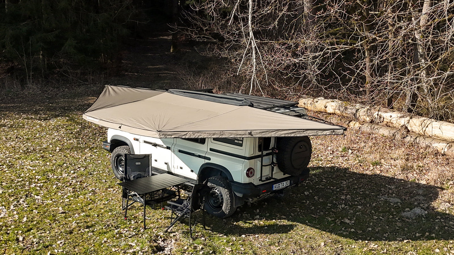 Rhino Rack Batwing 180 freitragende Markise, inkl. Halter