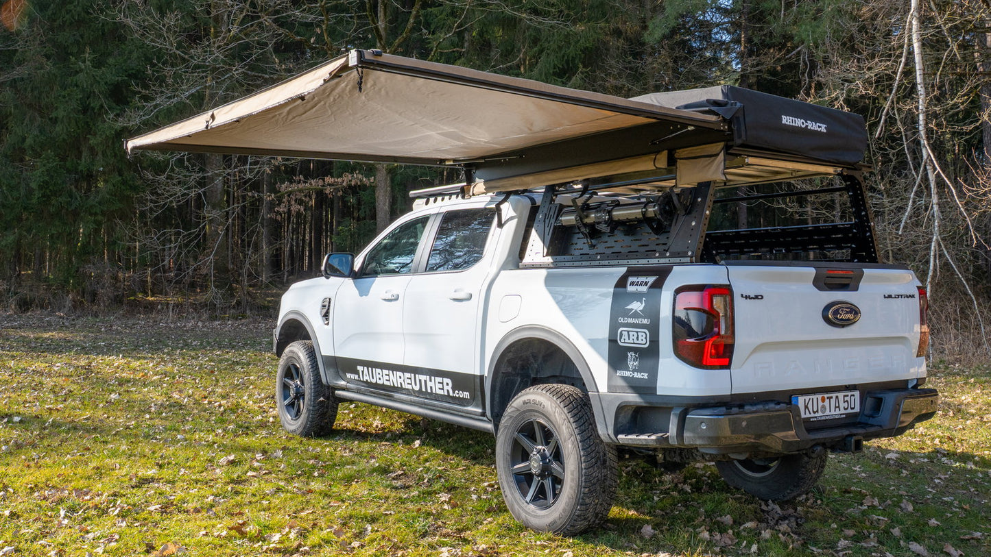 Rhino Rack Sunseeker Markise freitragend 2200mm breit x 2000mm, inkl. Halter
