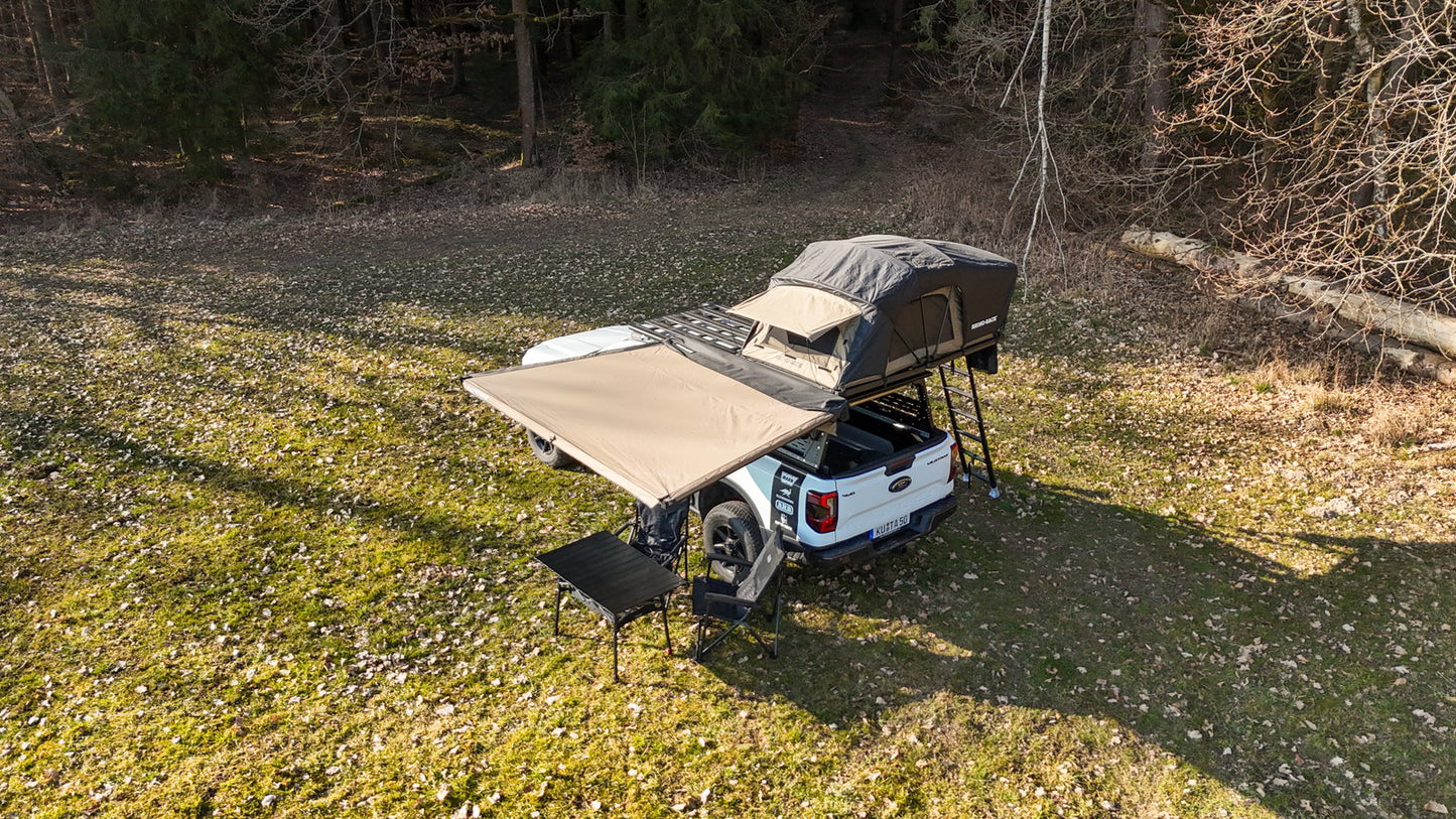 Rhino Rack Sunseeker Markise freitragend 2200mm breit x 2000mm, inkl. Halter
