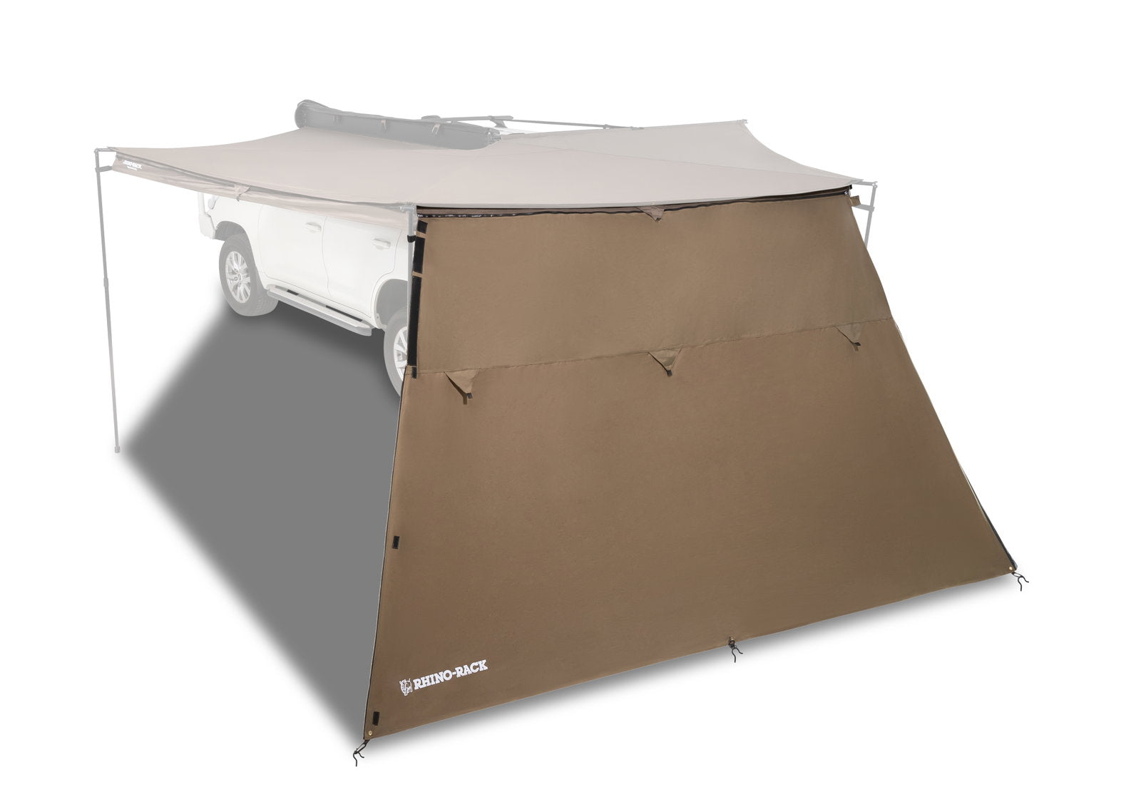 Rhino Rack Seitenteil (1) für Batwing, Sunseeker 2.5, geschlossen