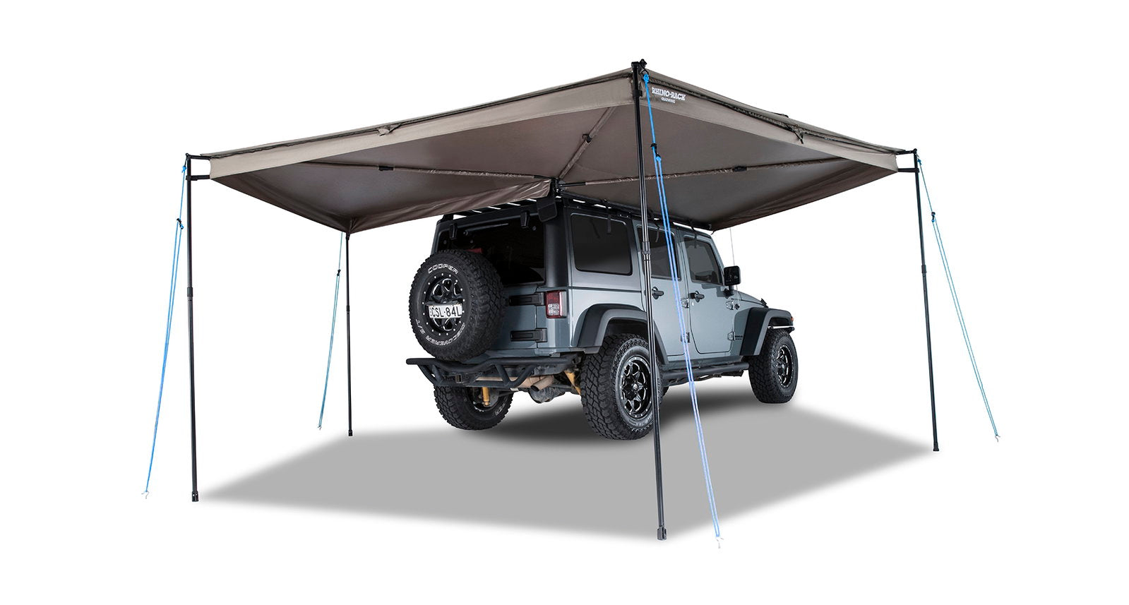 Rhino Rack Batwing Markise, rechte Seite mit "Stow iT"