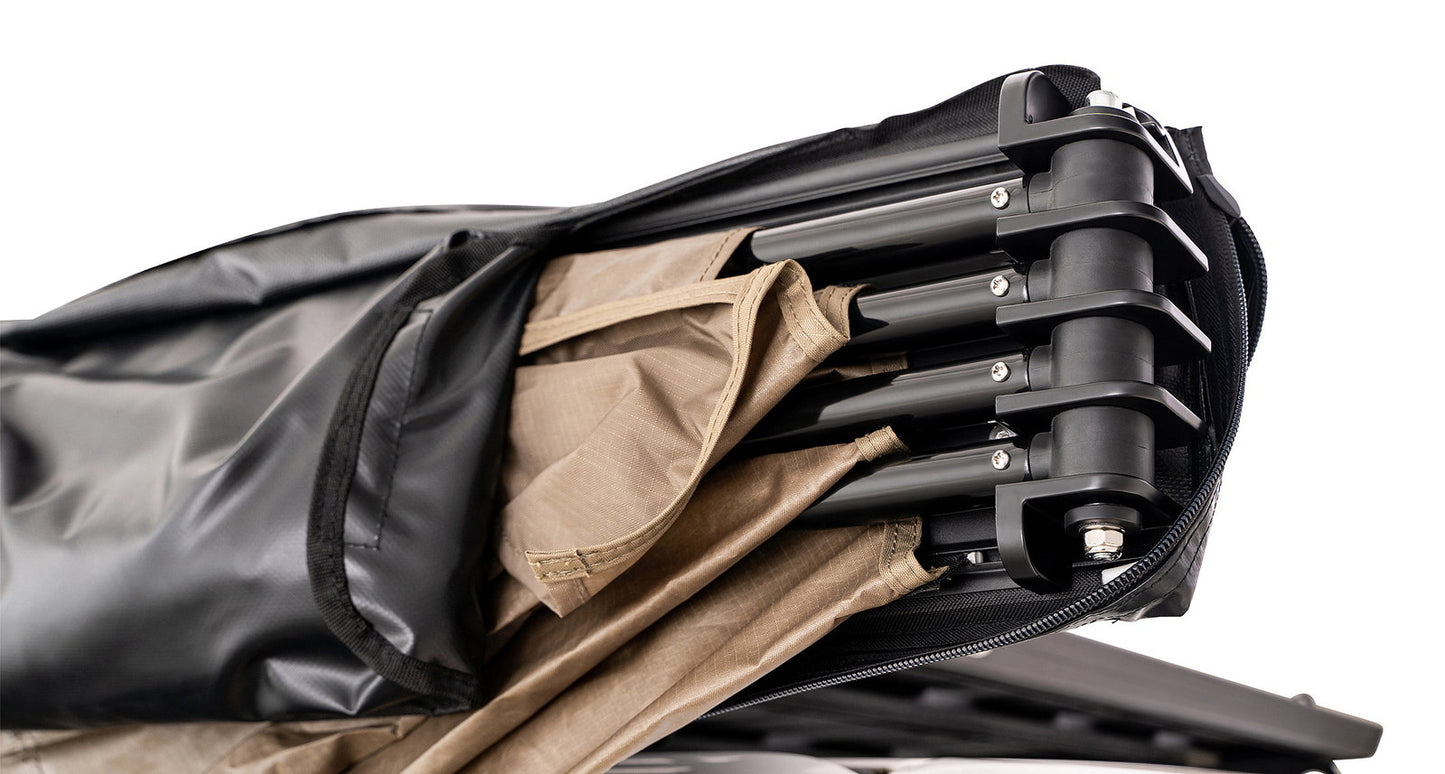 Rhino Rack Batwing Compact Markise, rechte Seite, mit "Stow iT"