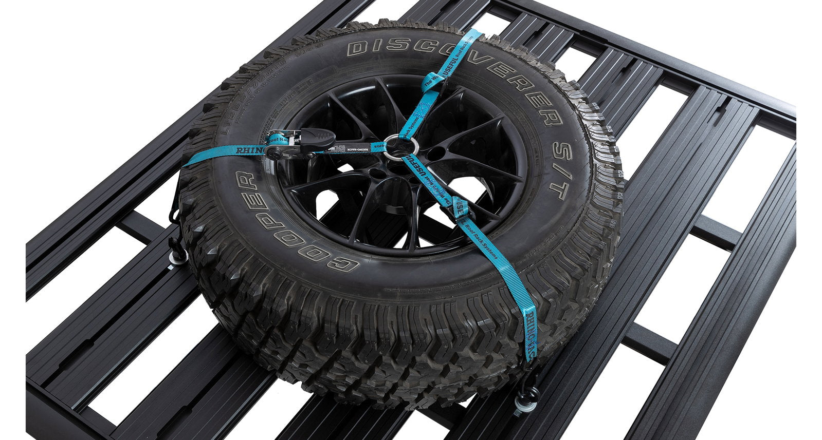 Rhino Rack Reserverad Y-Spanngurt für Pioneer, mit Zwifloc und Augenschrauben
