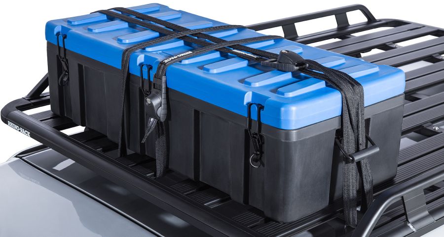 Rhino Rack Zurrgurt (2) mit absperrb. Schloss, Gummischutz, 3,5m lang, schwarz