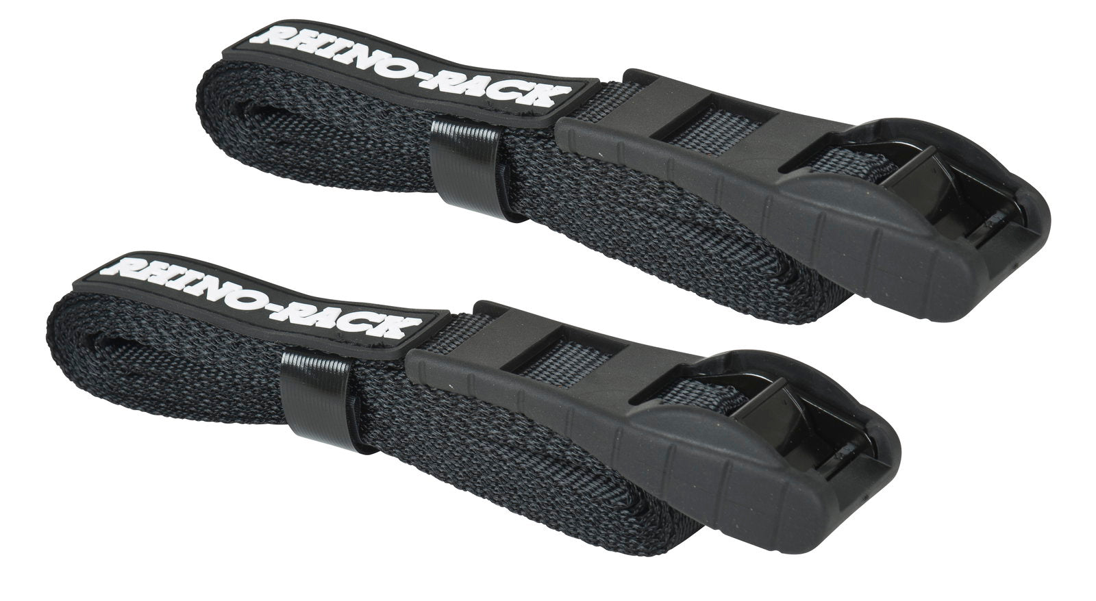 Rhino Rack Zurrgurt (2), Klemmschloß mit Gummischutz, 3,5m lang, blau