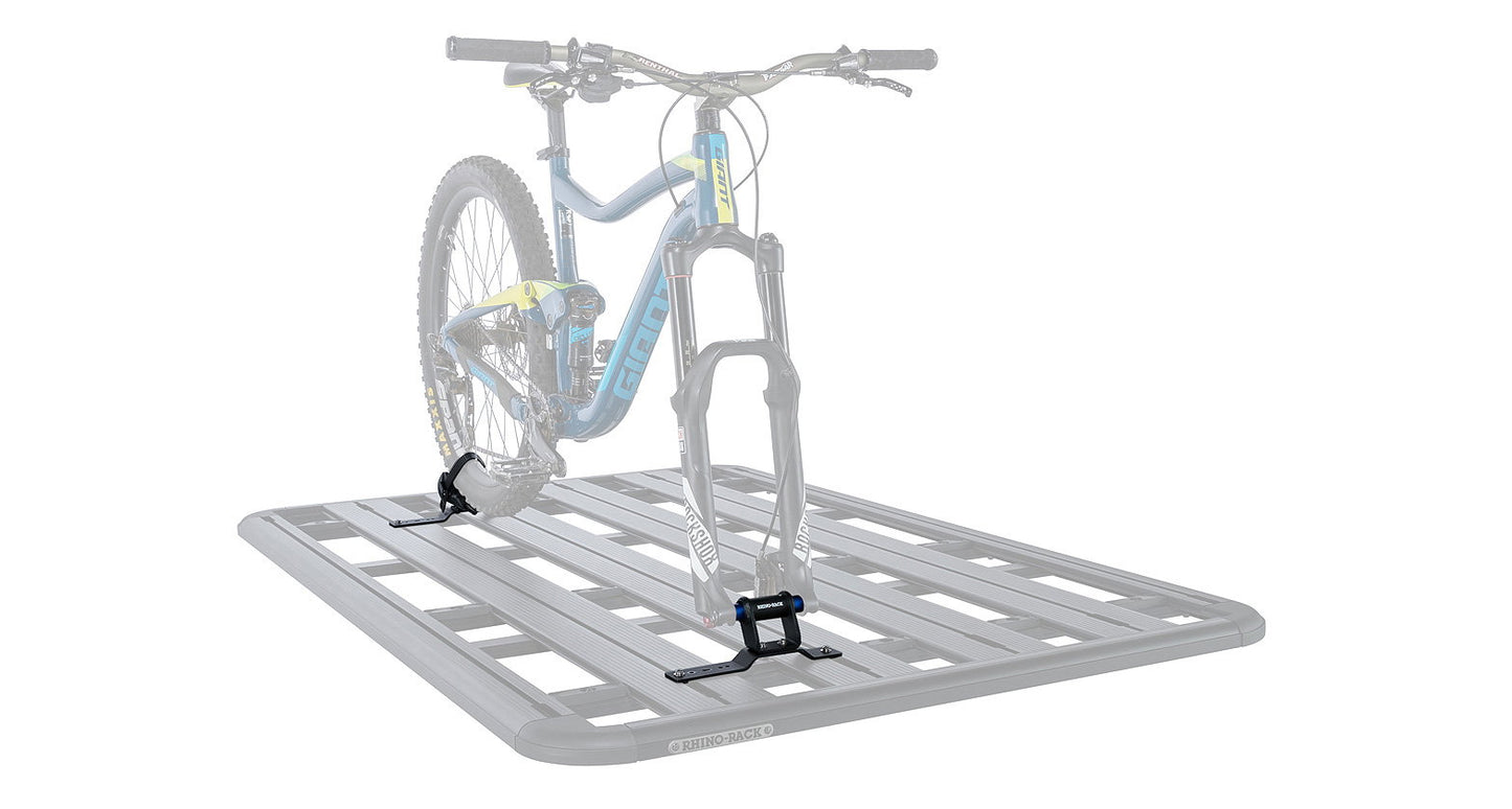 Rhino Rack Thru Axle Fahrradträger für Pioneer Plattformen mit Zwifloc