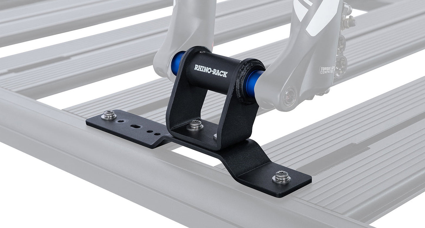 Rhino Rack Thru Axle Fahrradträger für Pioneer Plattformen mit Zwifloc