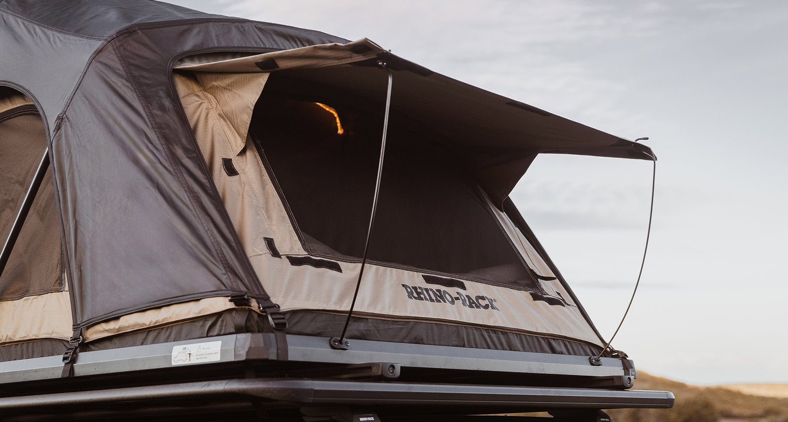 Rhino Rack Dachzelt, Soft Shell, für 2 Personen, 2100 x 1300mm