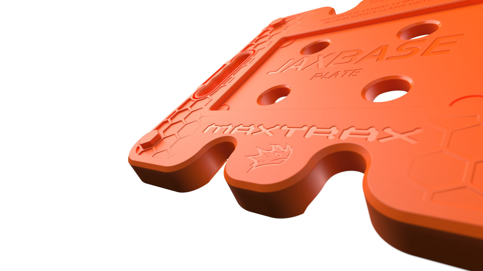 MAXTRAX Jaxbase Unterlegplatte (1 Stk.), orange für Hilift Jack