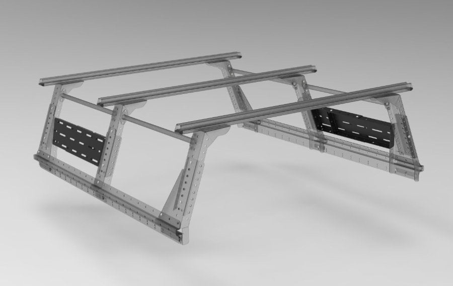 Muli-Rack Seitenblech XtraCab, vorne links bzw. hinten rechts (1 Stk.)