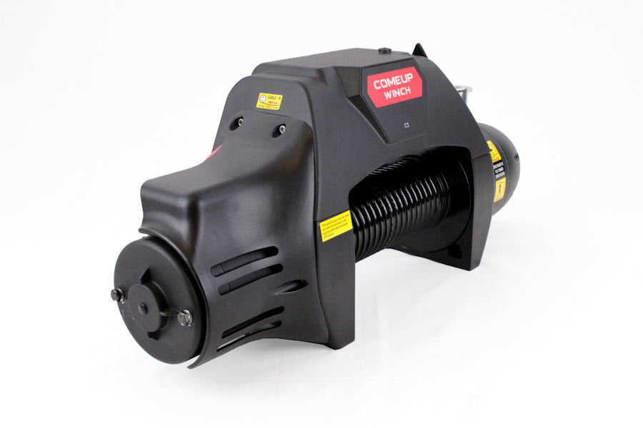 COMEUP Seilwinde Seal Gen2 9.5i 12V, Überlastsicherung & gerillte Trommel