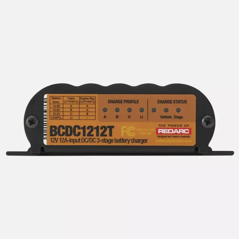 REDARC BCDC1212T Battery Charger, 12V,12A DC für Anhänger