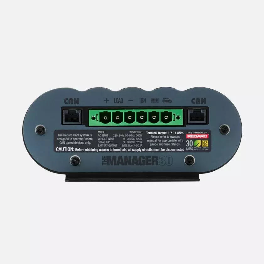 REDARC The Manager30 mit Redvision Display, EU AC Stecker
