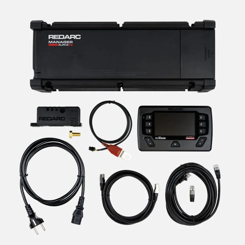REDARC The Manager Alpha75 BMS12075-EU mit Redvision Display