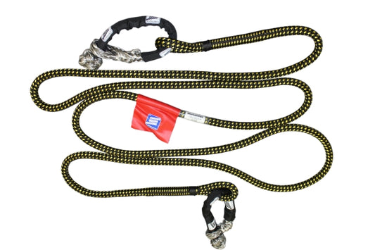 Seilflechter tow rope black / yellow - StVO approved