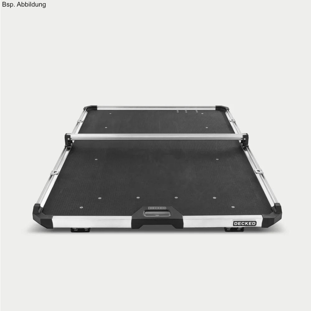 DECKED CargoGlide 2.0 Querträger (1 Stk) inkl. Fußkit, für 1237mm breite Auszüge