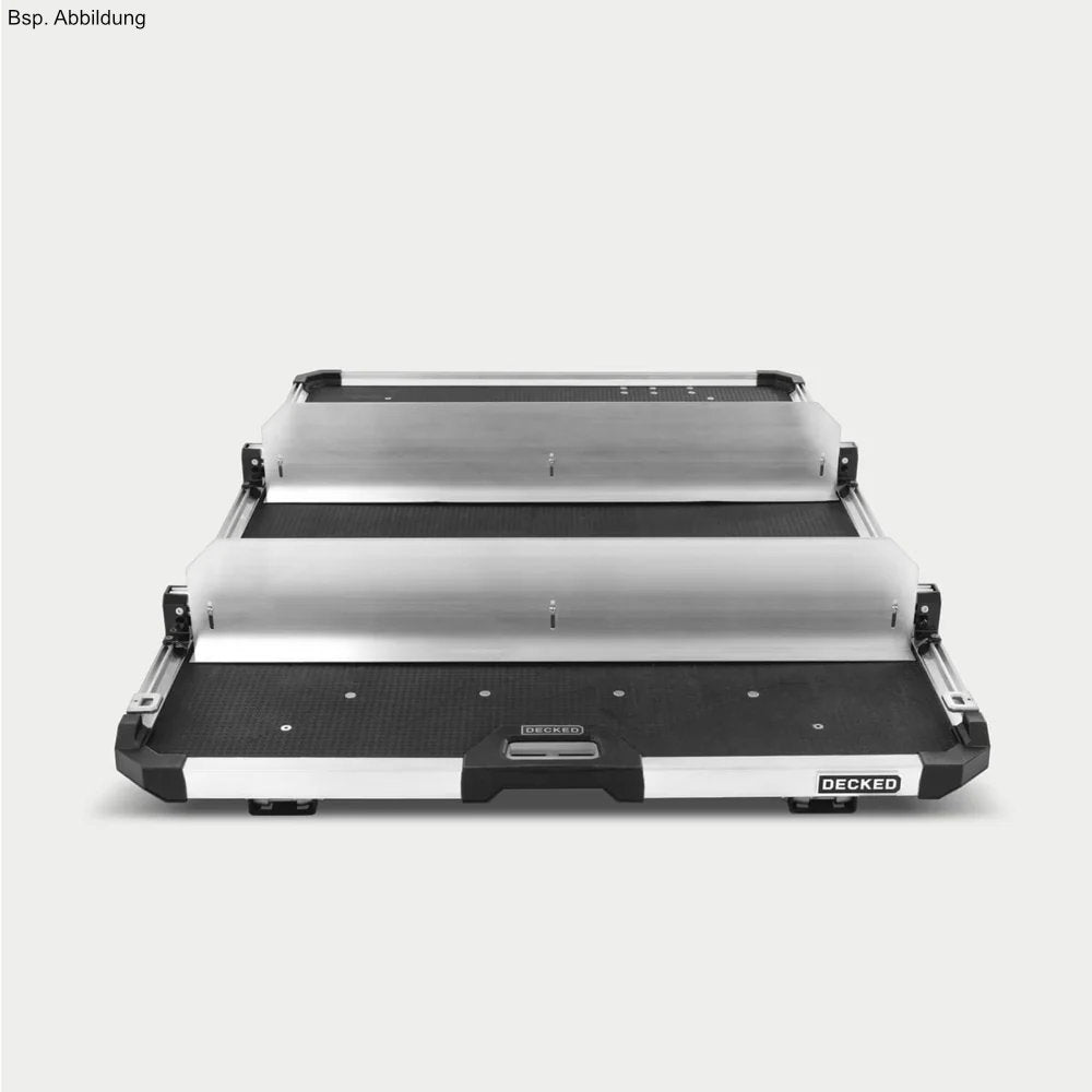 DECKED CargoGlide 2.0 Querträger (2 Stk) inkl. Teiler, für 1237mm breite Auszüge