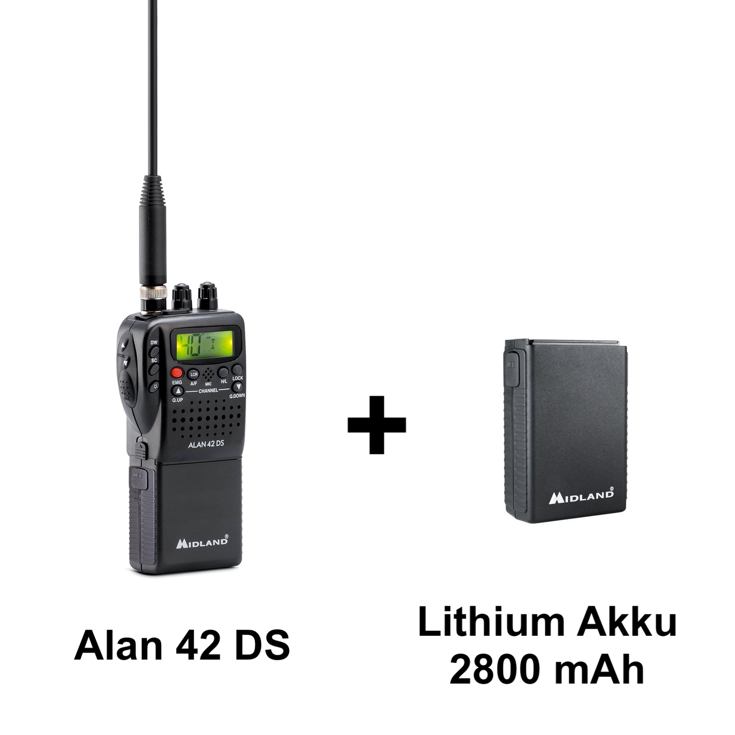 Midland Alan 42 DS Power Bundle