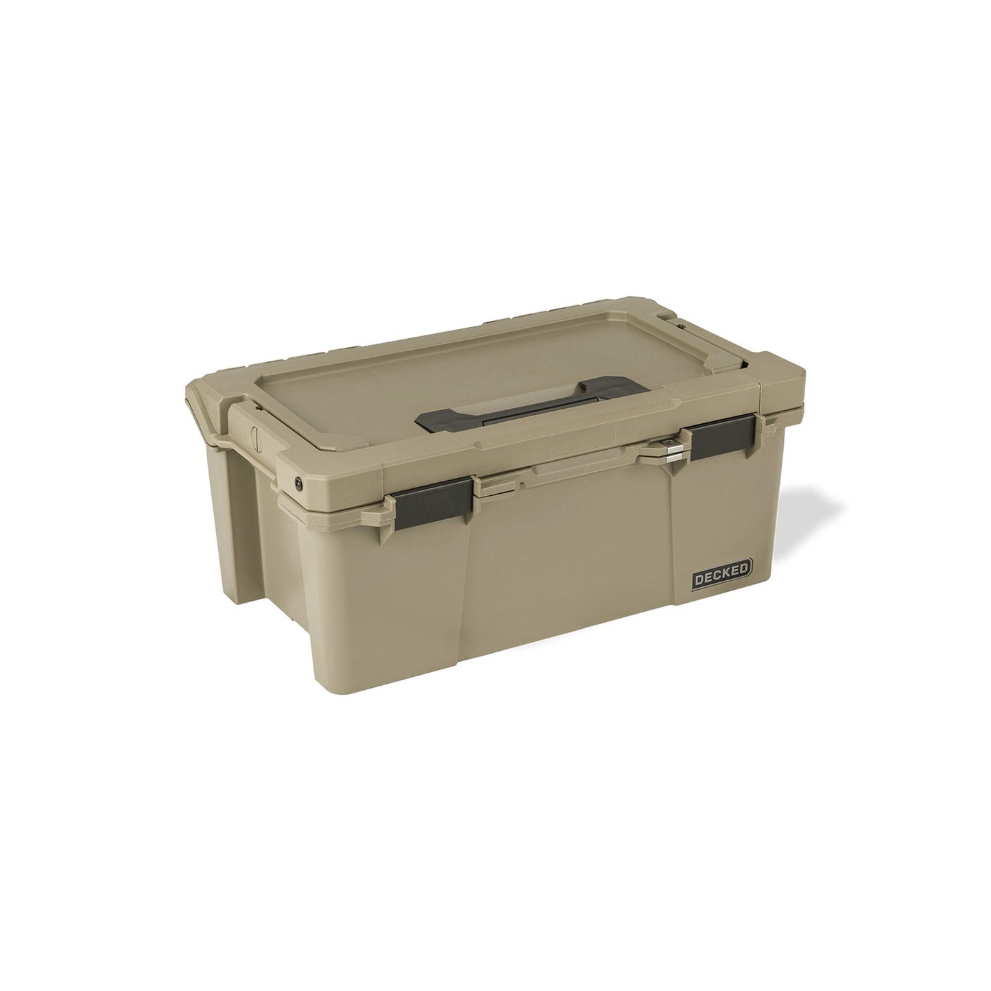 DECKED D-co Case - Sixer 16, Tan mit schwarzen Verschlüssen