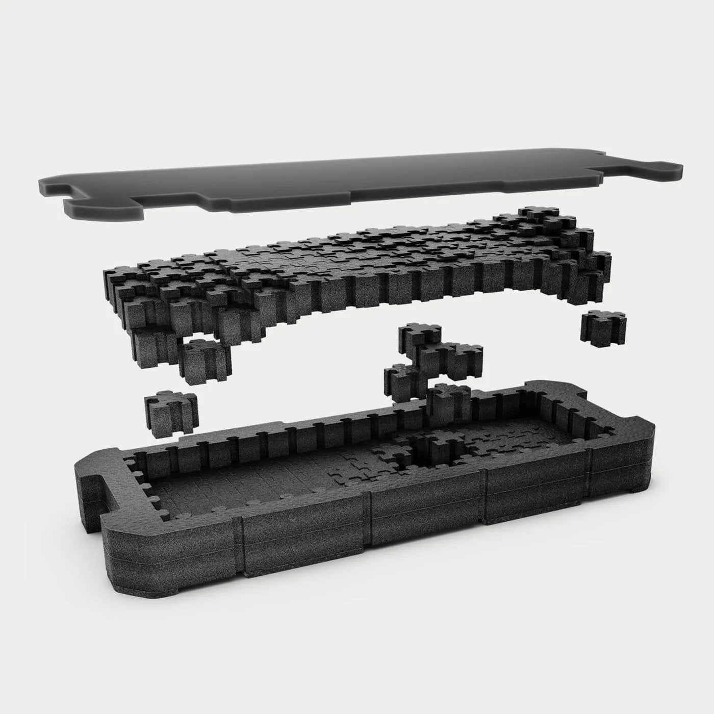 DECKED Puzzle Foam für Honcho 80 D-co Cases, zum selbst konfigurieren