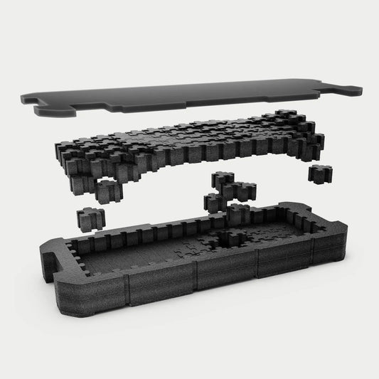 DECKED Puzzle Foam für Honcho 80 D-co Cases, zum selbst konfigurieren
