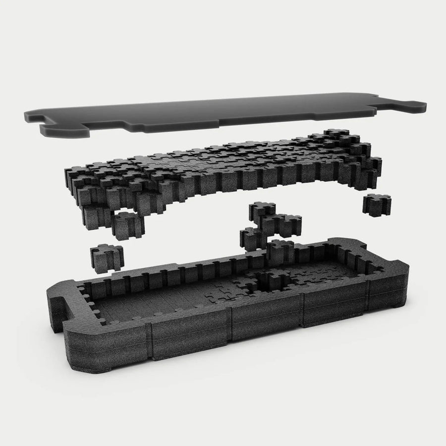 DECKED Puzzle Foam for Honcho 80 D-co Cases, for self-configuration