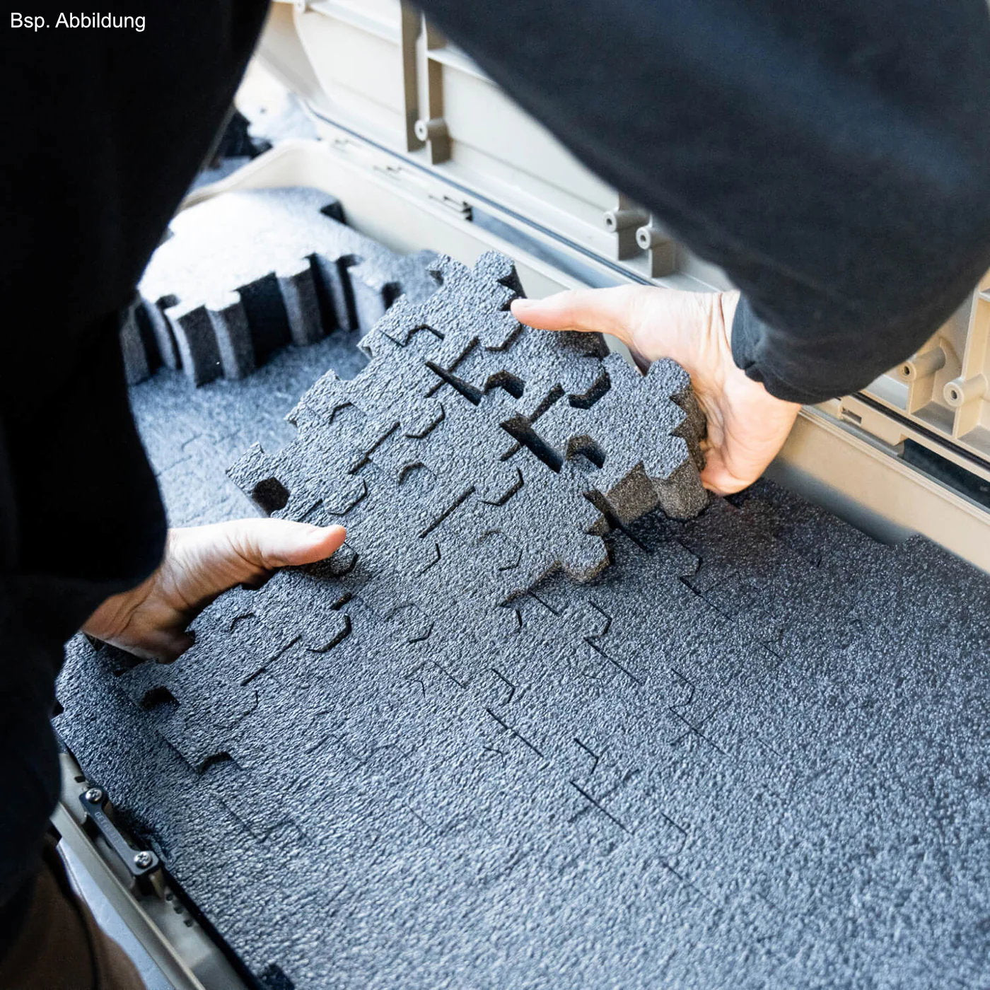 DECKED Puzzle Foam für Honcho 80 D-co Cases, zum selbst konfigurieren