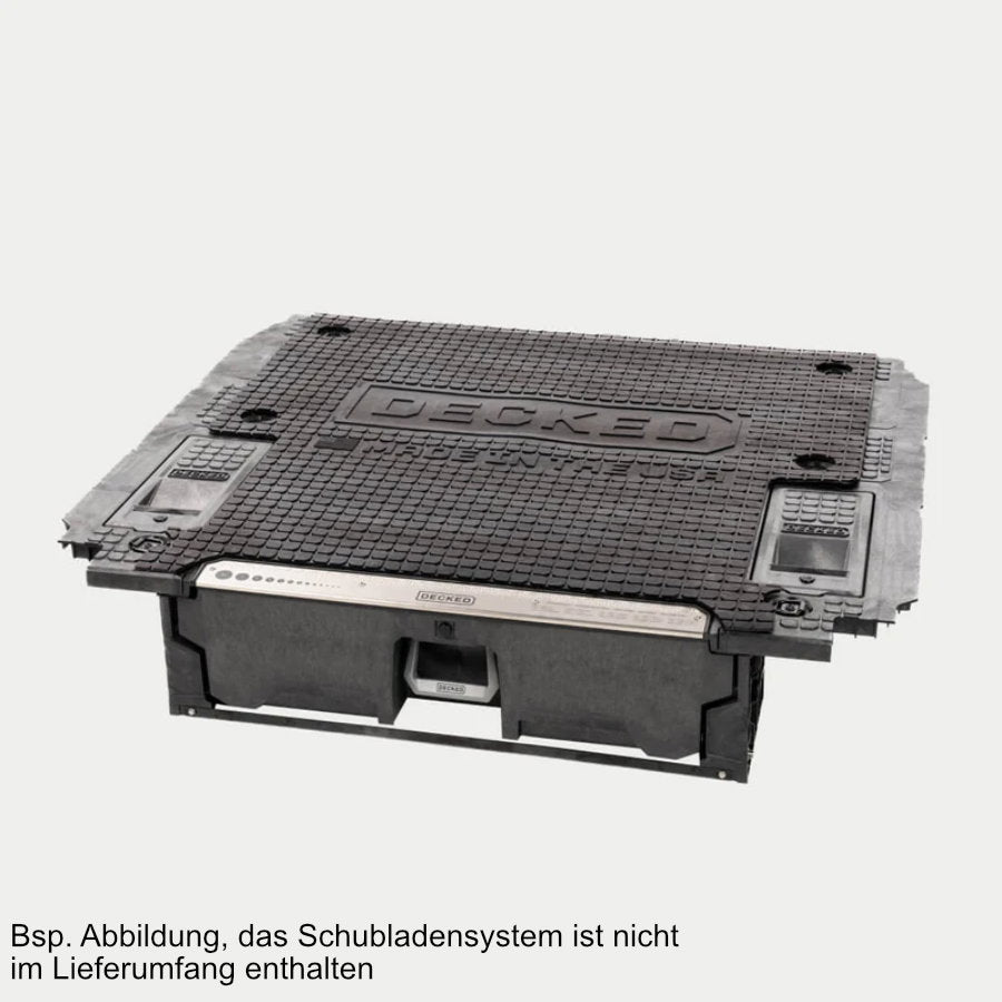 DECKED Truck Bed Battle Mat, Anti Rutschmatte für long VY Midsize Systeme