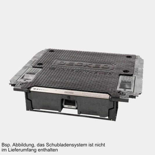DECKED Truck Bed Battle Mat, Anti Rutschmatte für long VY Midsize Systeme
