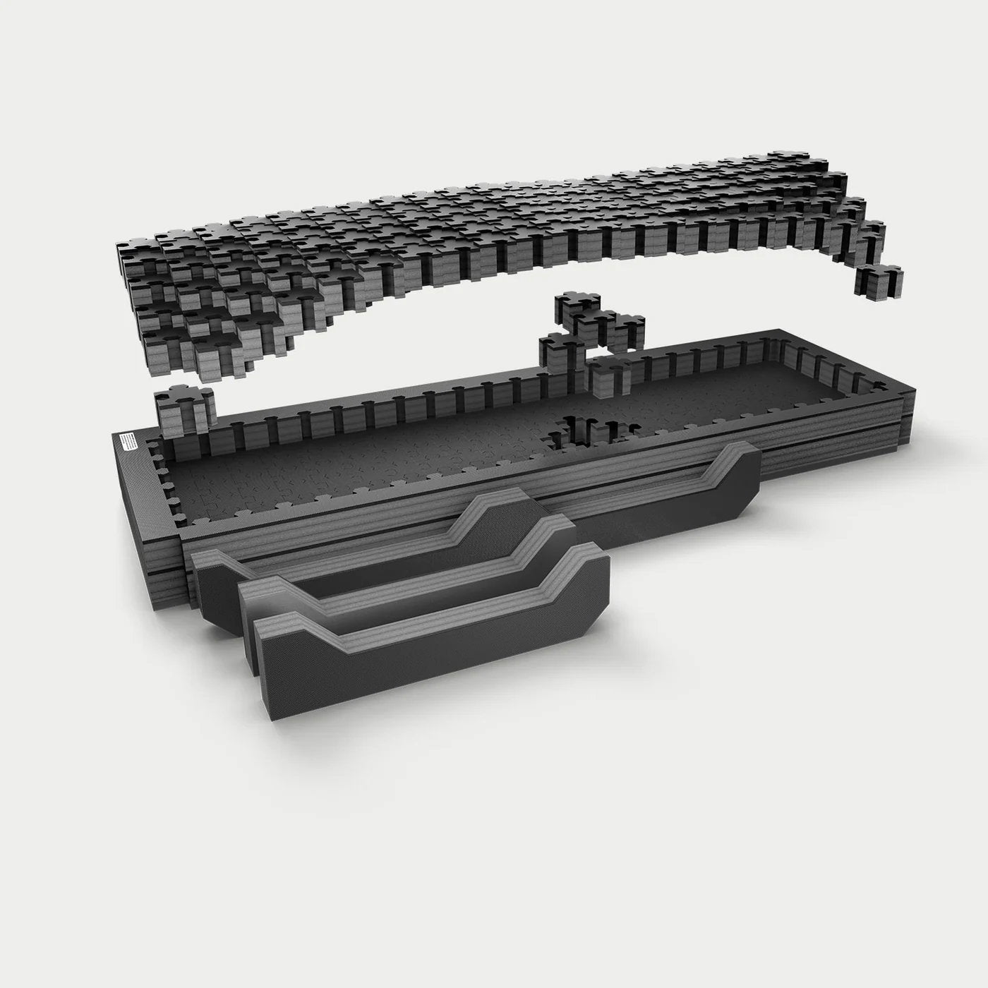 DECKED PuzzleFoam für lange VX Schubladen zum selbst konfigurieren