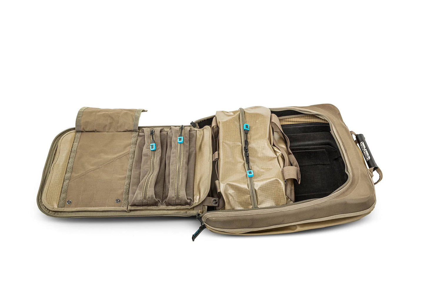 DECKED D-Bag, Passformtasche für Schubladen mit Rucksackfunktion, Tan