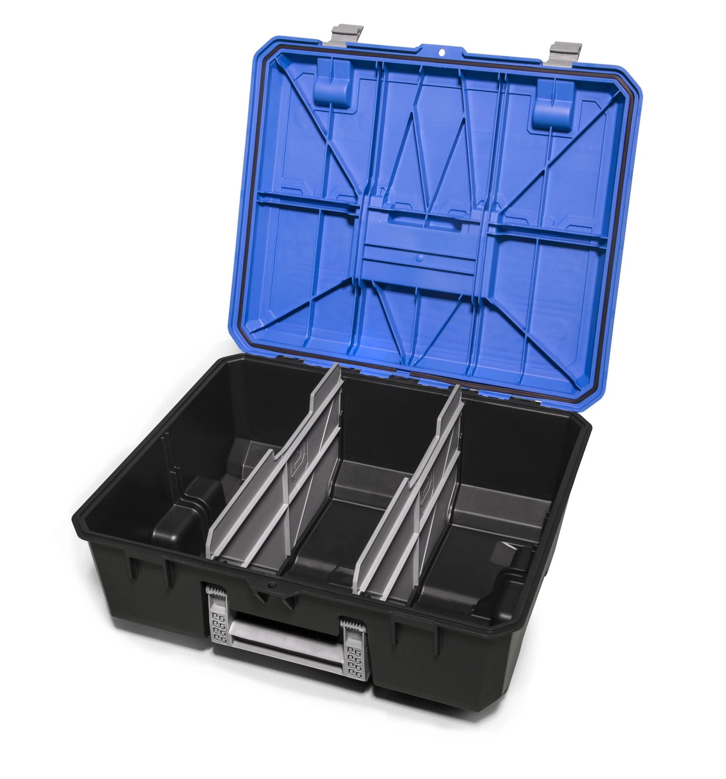 DECKED D-Box mit Tragegriff, für Schublade für große Schubladen, Blue lid