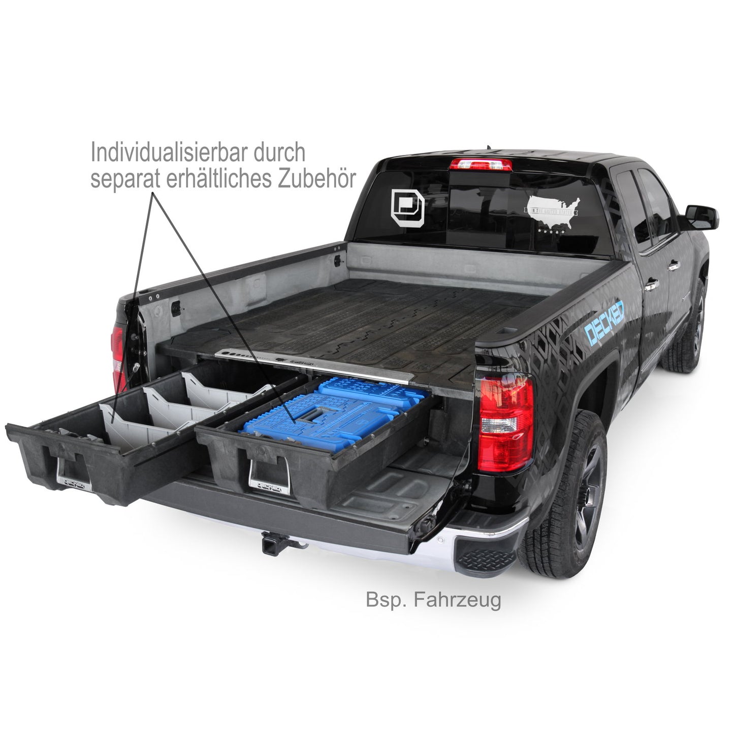 DECKED Schubladen für GM Silverado & Sierra ab Bj. '07 (1753mm)