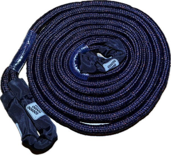 Seilflechter Kinetikseil Navyblau / Rot 8t Länge 8m / Ø 24mm