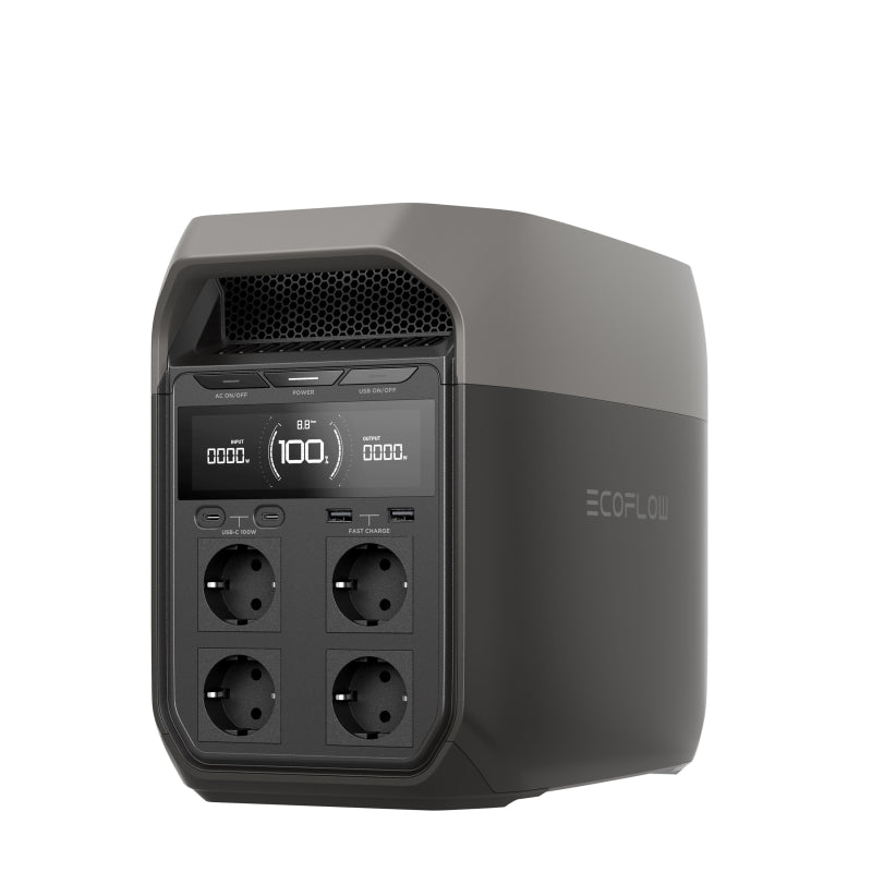 EcoFlow DELTA 3 Powerstation Bundle mit WATTSTUNDE SunFolder Solartasche WATTSTUNDE SunFolder 140W