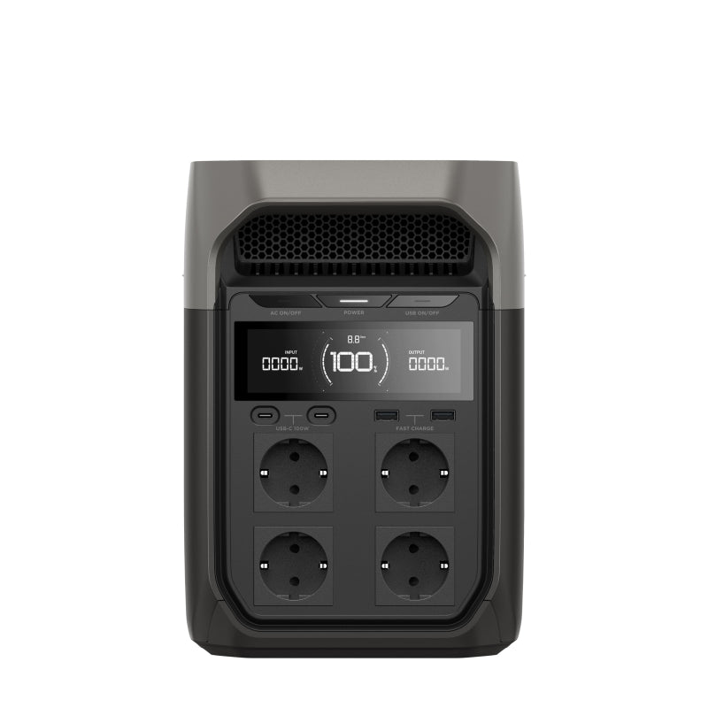 EcoFlow DELTA 3 Powerstation Bundle mit WATTSTUNDE SunFolder Solartasche WATTSTUNDE SunFolder 140W