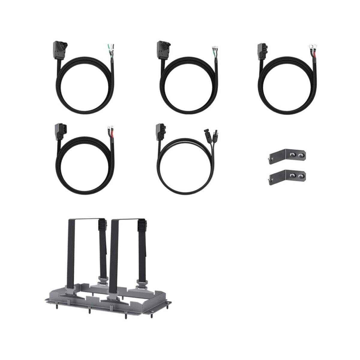EcoFlow Independence Kit mit Power Hub, Distribution Panel, Monitor, Kabelpaket und Akku im Set 5 kWh