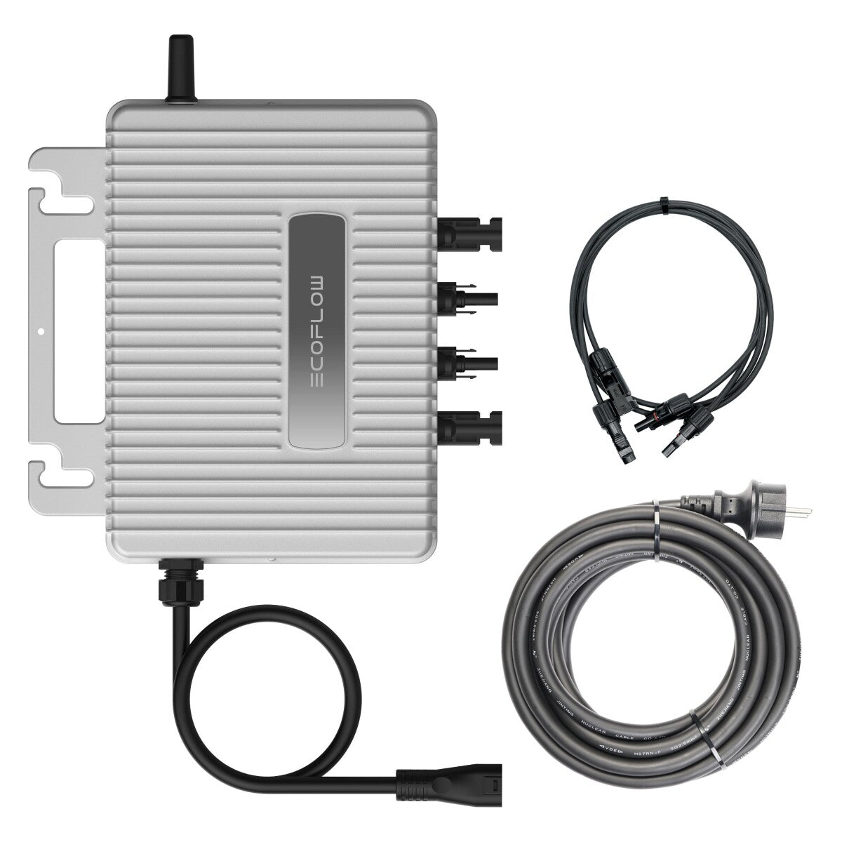 EcoFlow STREAM Mikrowechselrichter 800W mit PV und AC Kabel