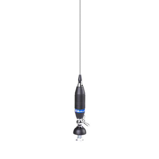 Radio 130, mobile antenna, 120 cm, 250 W with 4m cable