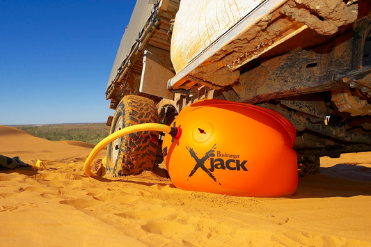 Bushranger XJack Airjack car jack 75 cm, for vehicles up to max. 4 tons.