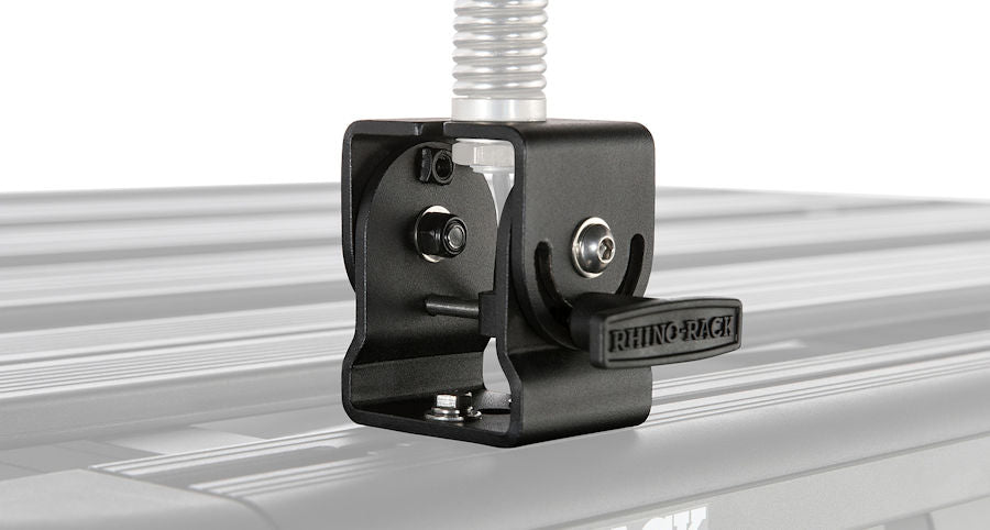 Rhino Rack Antennenhalter, 180° Klappbar für Antennen oder kleine LED Spotlights