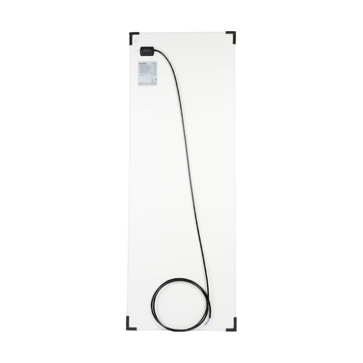 SOLARA Power M-Serie S705M43 Marine160Wp Kabelausgang Rückseite