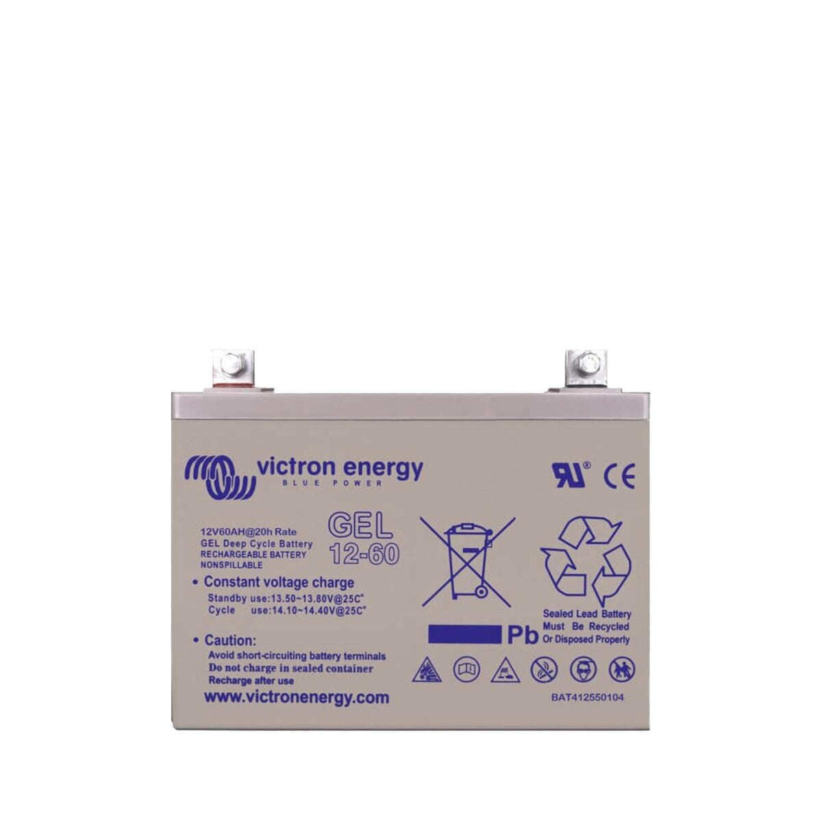 Victron 12V/60Ah Gel Deep Cycle Batt.