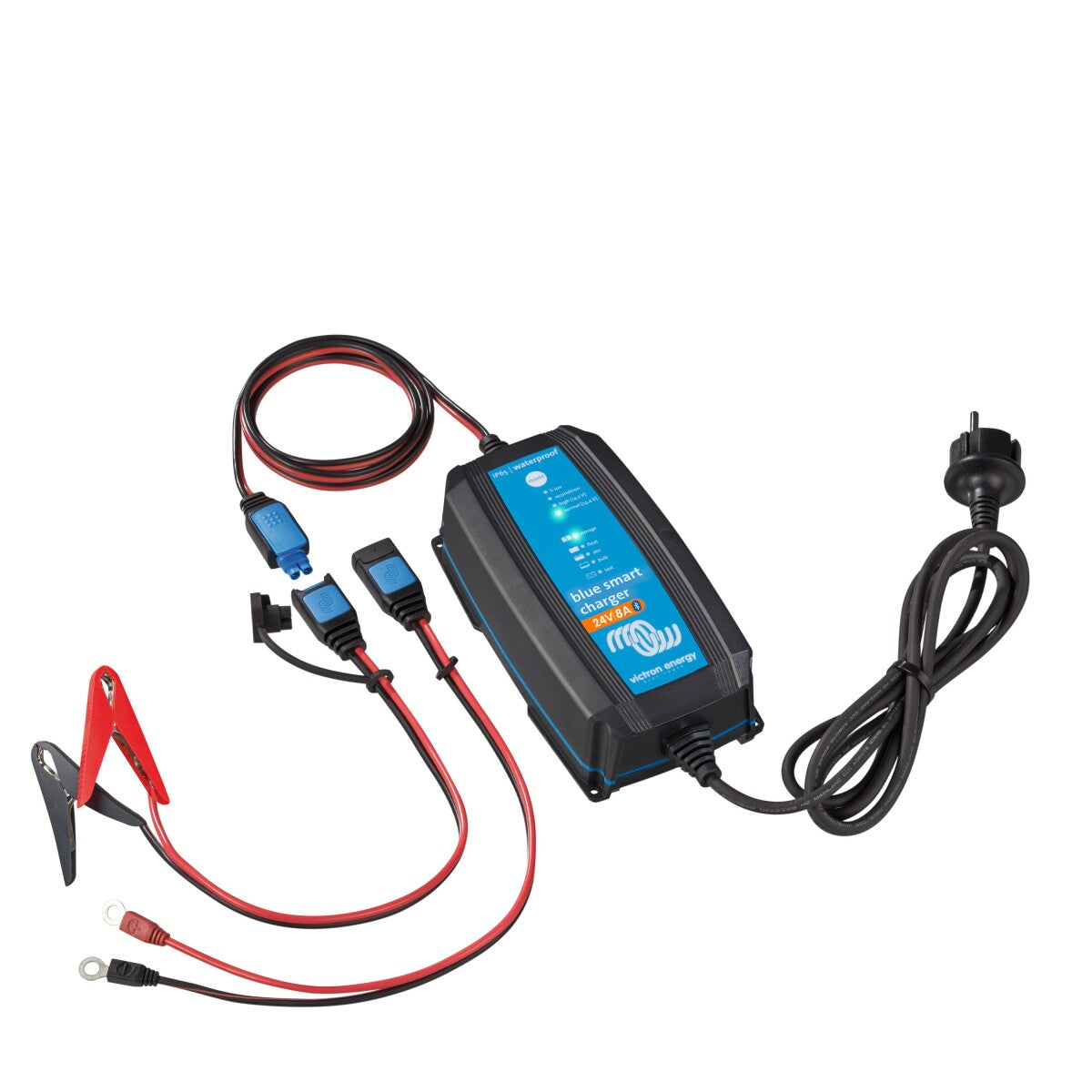 Victron Blue Smart IP65 Charger 24V/8A/230V 7/16 Retail