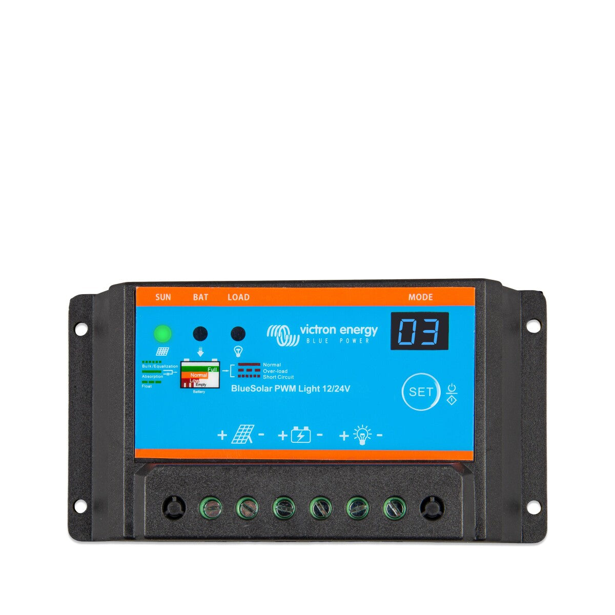 Victron BlueSolar PWM-Light Charge Controller 12/24V-30A