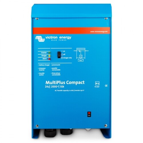 Victron MultiPlus C 24/2000/50-30 Wechselrichter 1600W und Ladegerät 24V